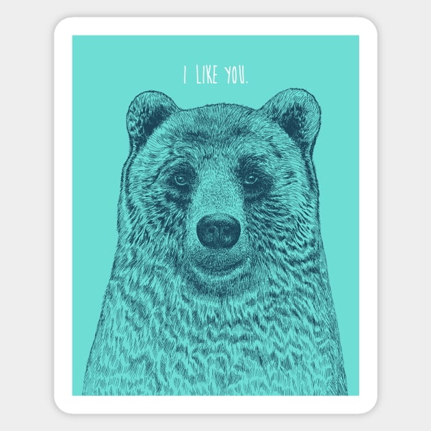 Bear Sticker by rcaldwell